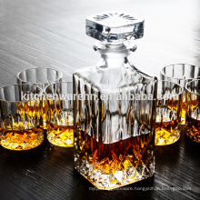 high quality wine decanter and whisky cups set